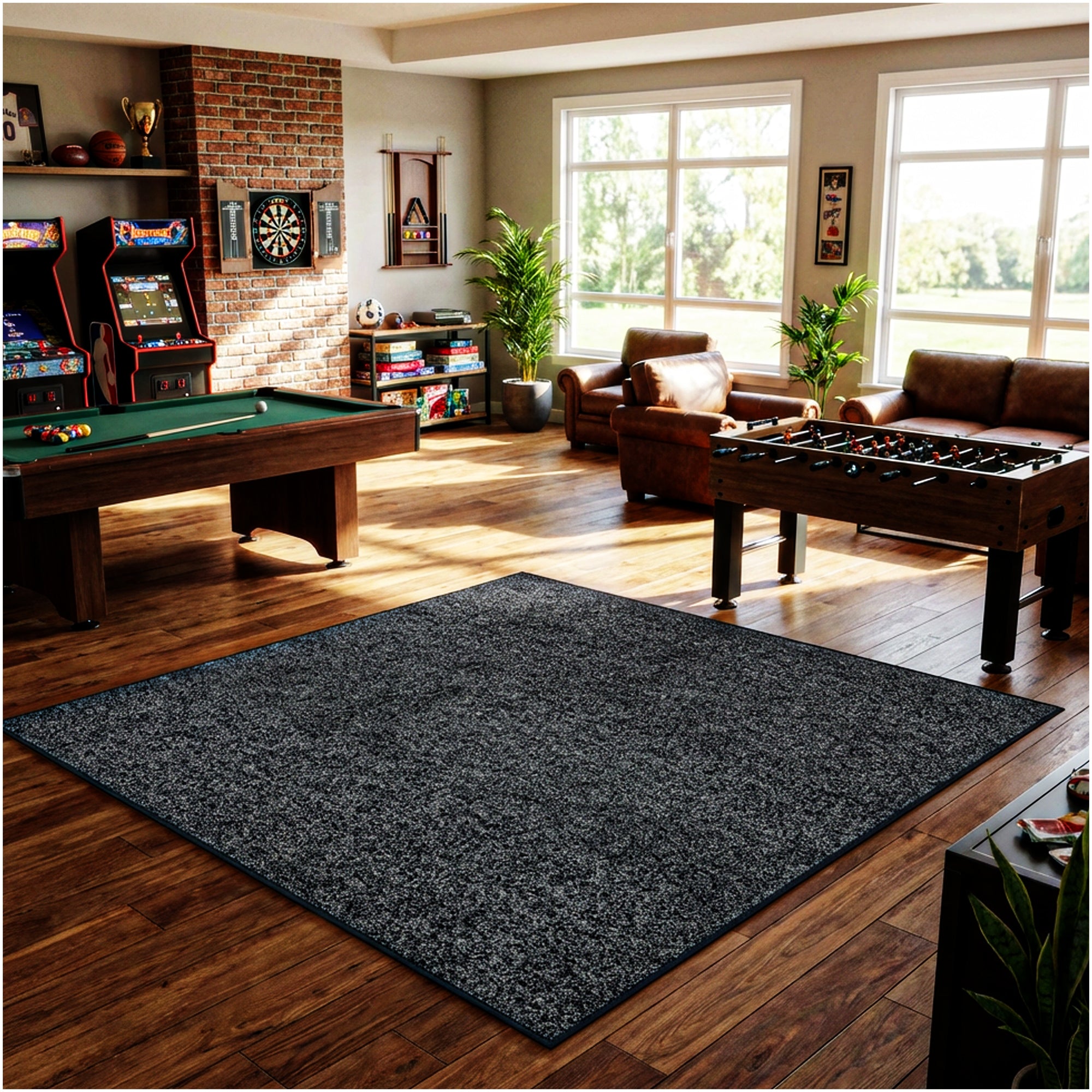Grizzly Turf Indoor/Outdoor Area Rug – Durable, Weatherproof, Custom Cut