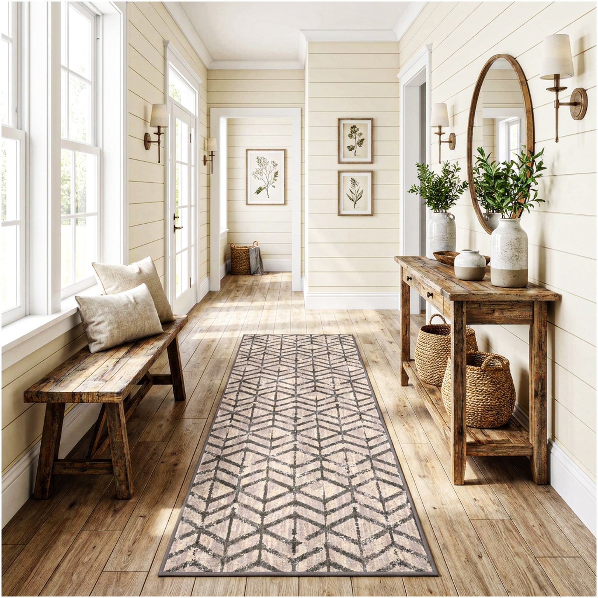 Traveler’s Path Indoor Area Rug – 40 oz Cut Pile, Custom Sizes & Colors