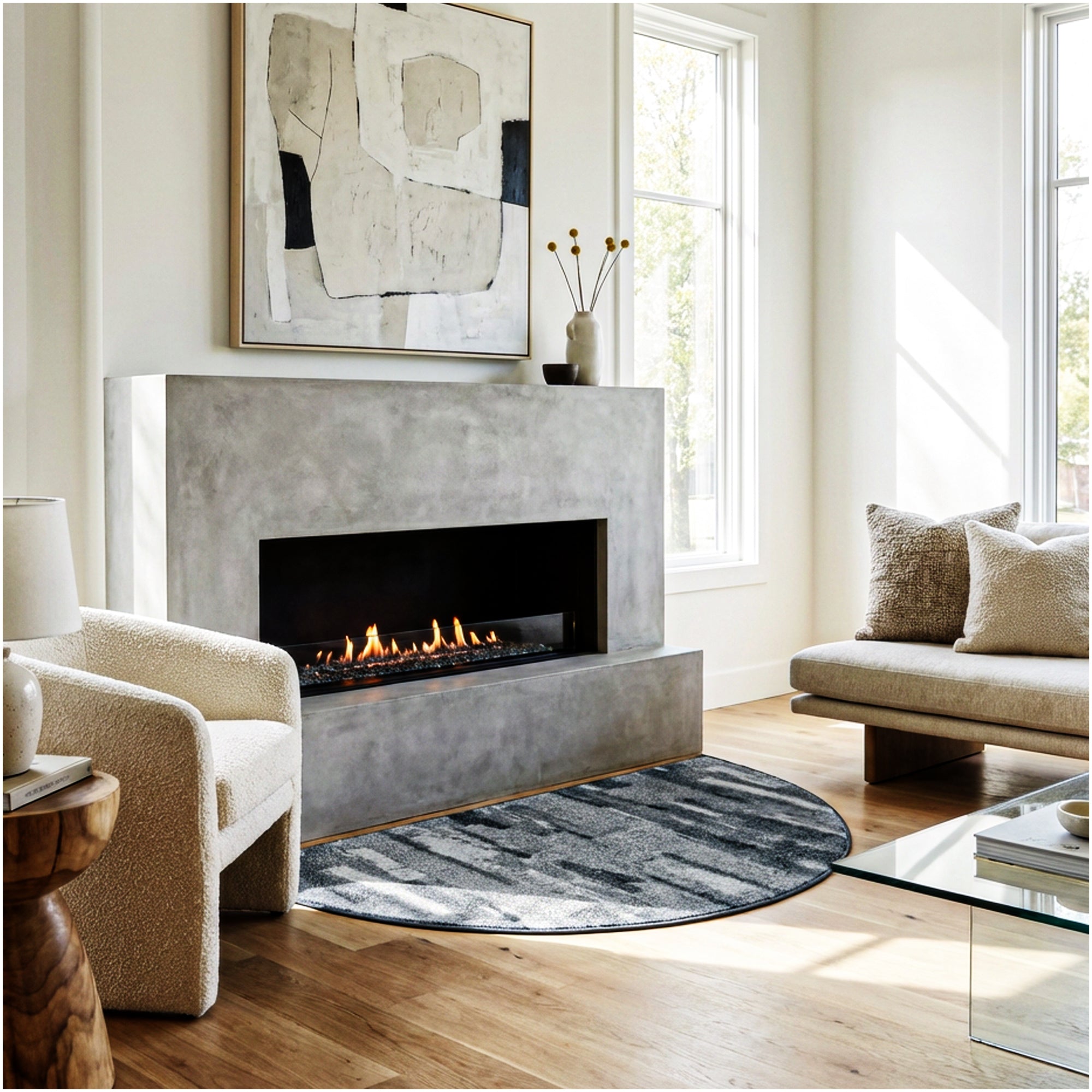 Milliken Cantera Indoor Area Rug | Standard Sizes & Color Options