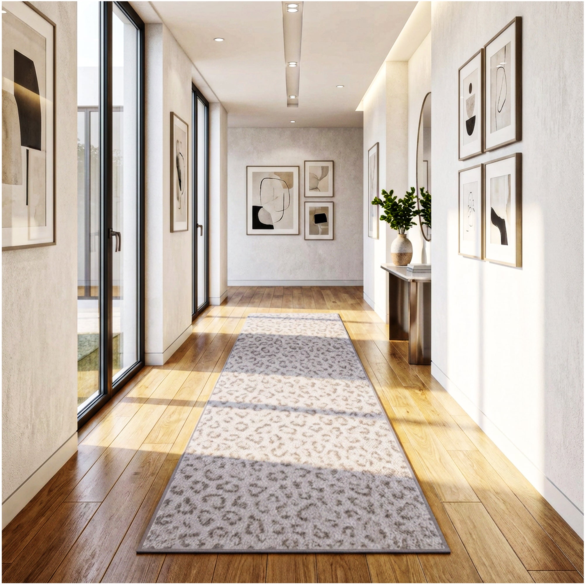 Milliken Exotic Touch Leopard Indoor Area Rug – 40 oz Cut Pile, Custom Sizes & Colors