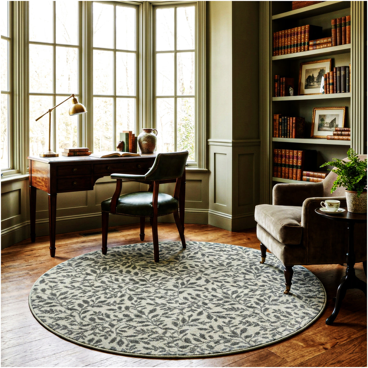 Milliken Hidden Trail Nature Pattern Indoor Area Rug – Custom Sizes