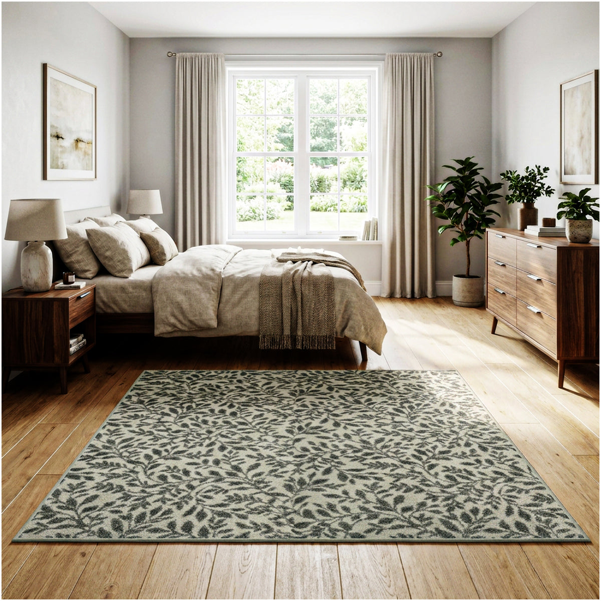Milliken Hidden Trail Nature Pattern Indoor Area Rug – Custom Sizes