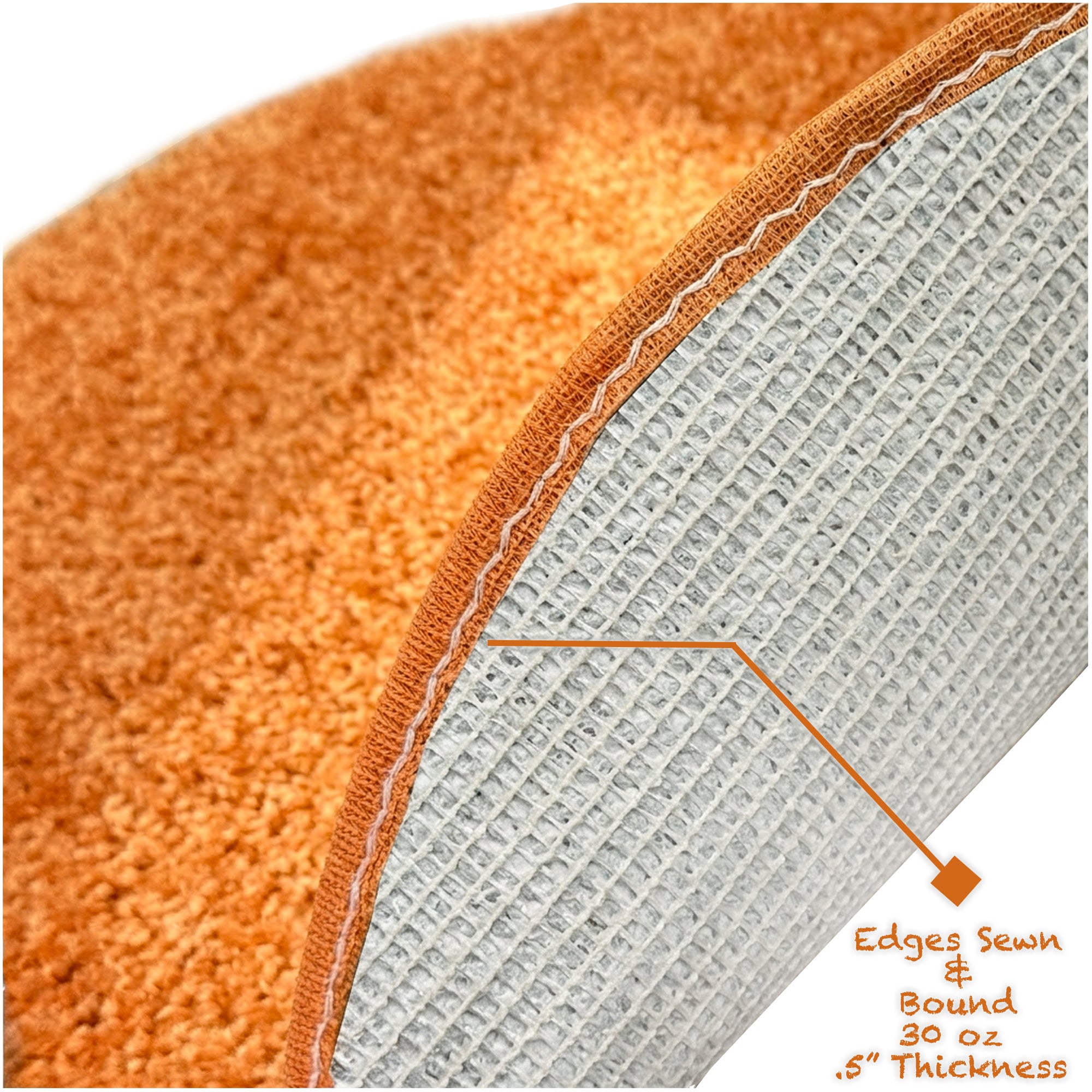 Children’s Classroom Carpet Circle Seats – Multiple Colors | 18” Round Soft Floor Cushions