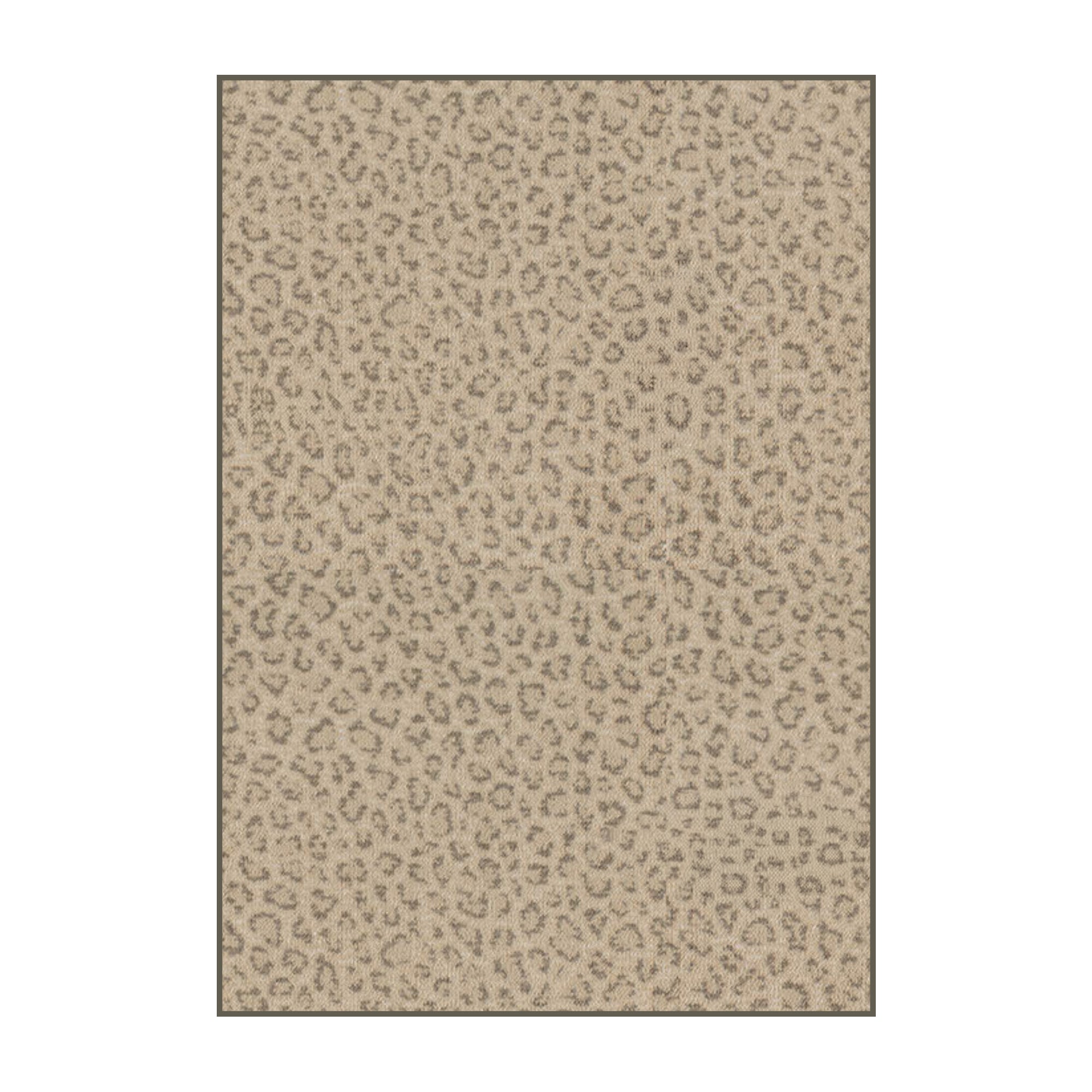Milliken Exotic Touch Leopard Indoor Area Rug – 40 oz Cut Pile, Custom Sizes & Colors