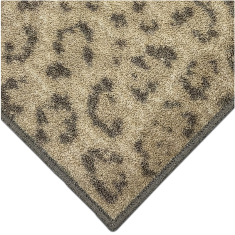 Milliken Exotic Touch Leopard Indoor Area Rug – 40 oz Cut Pile, Custom Sizes & Colors - Sample