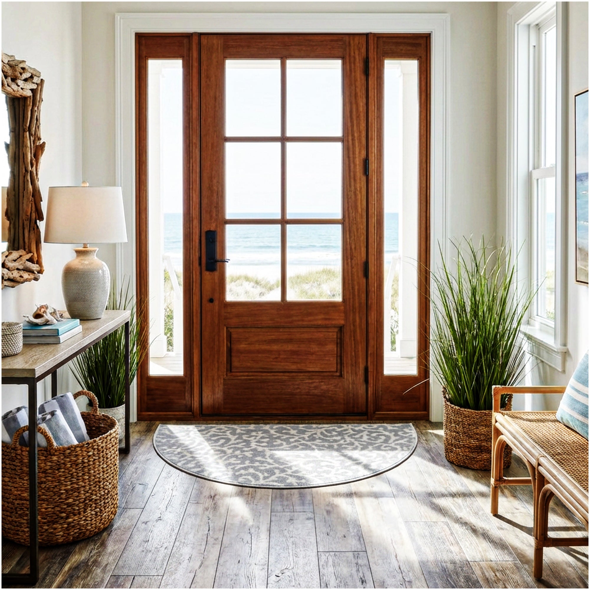 Milliken Coral Springs Indoor Area Rug | Standard Sizes & Color Options