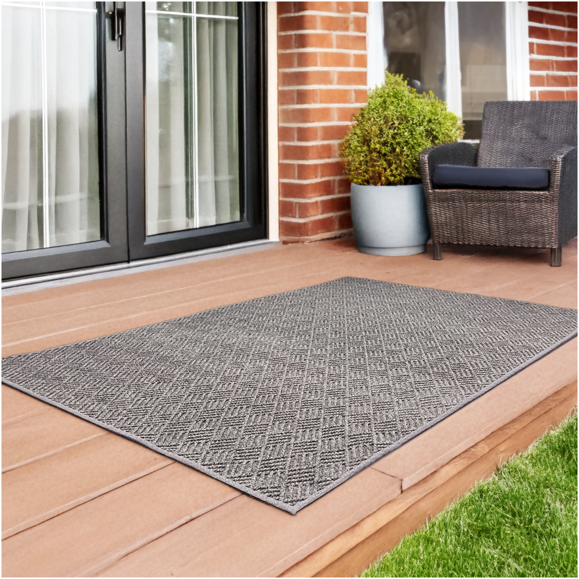 Dreamweaver Indoor/Outdoor Area Rug | Custom Size & Shape, 1/4" Thick