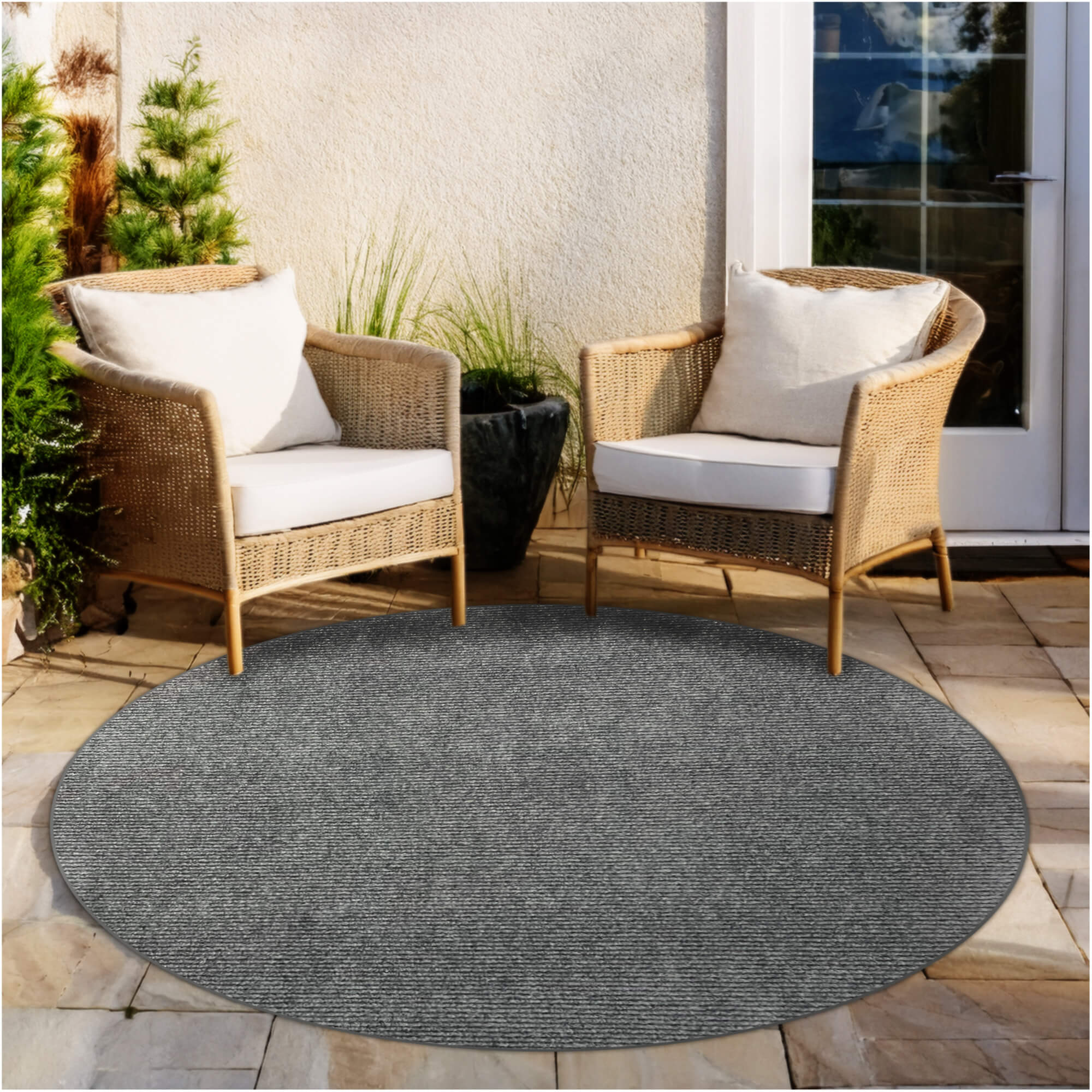 Summerstock Indoor/Outdoor Rug | Custom Size, Durable 1/4" Thick