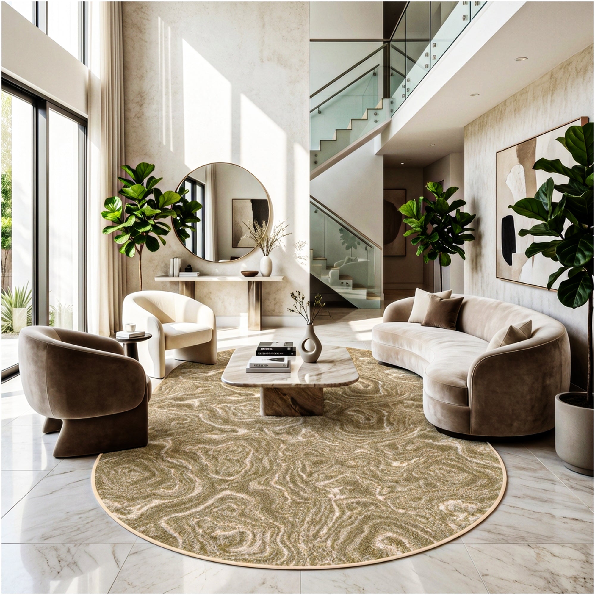 Milliken Nature’s Gem Indoor Area Rug – Custom Size & Color