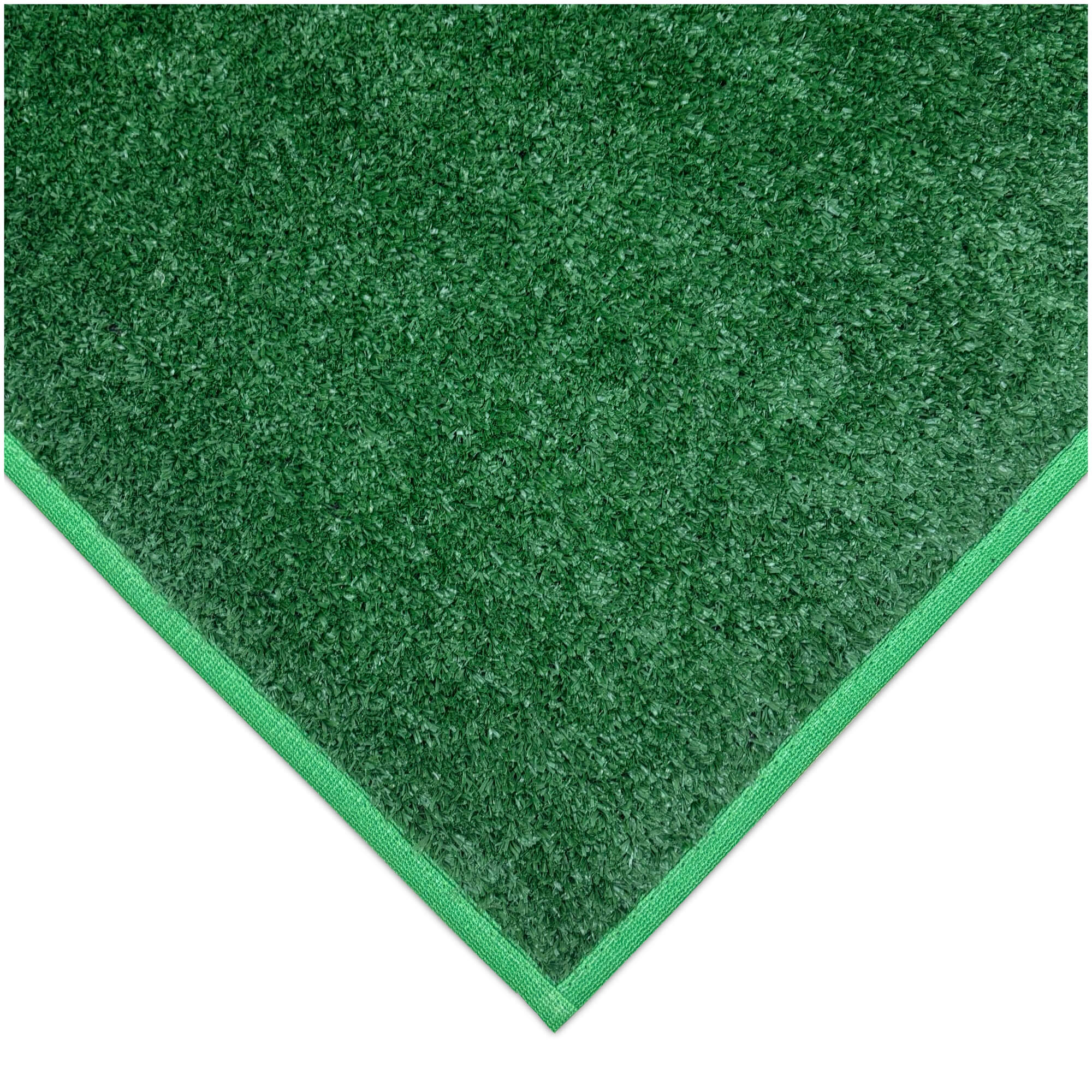 Turftime Artificial Grass Rug – Brown & Green, Custom Sizes