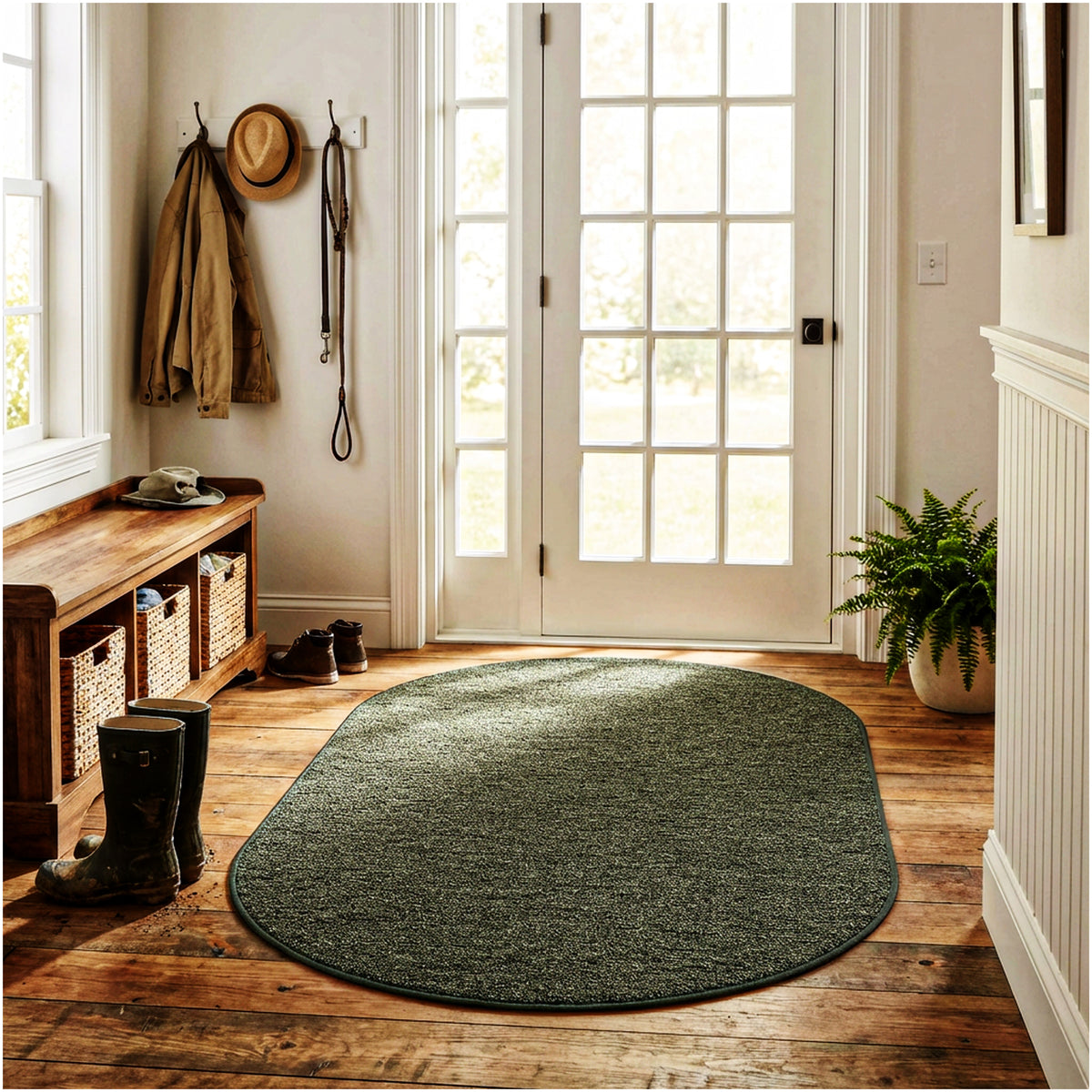 Outside Agenda Indoor Outdoor Rug | Durable Level Loop Rug in Custom Sizes
