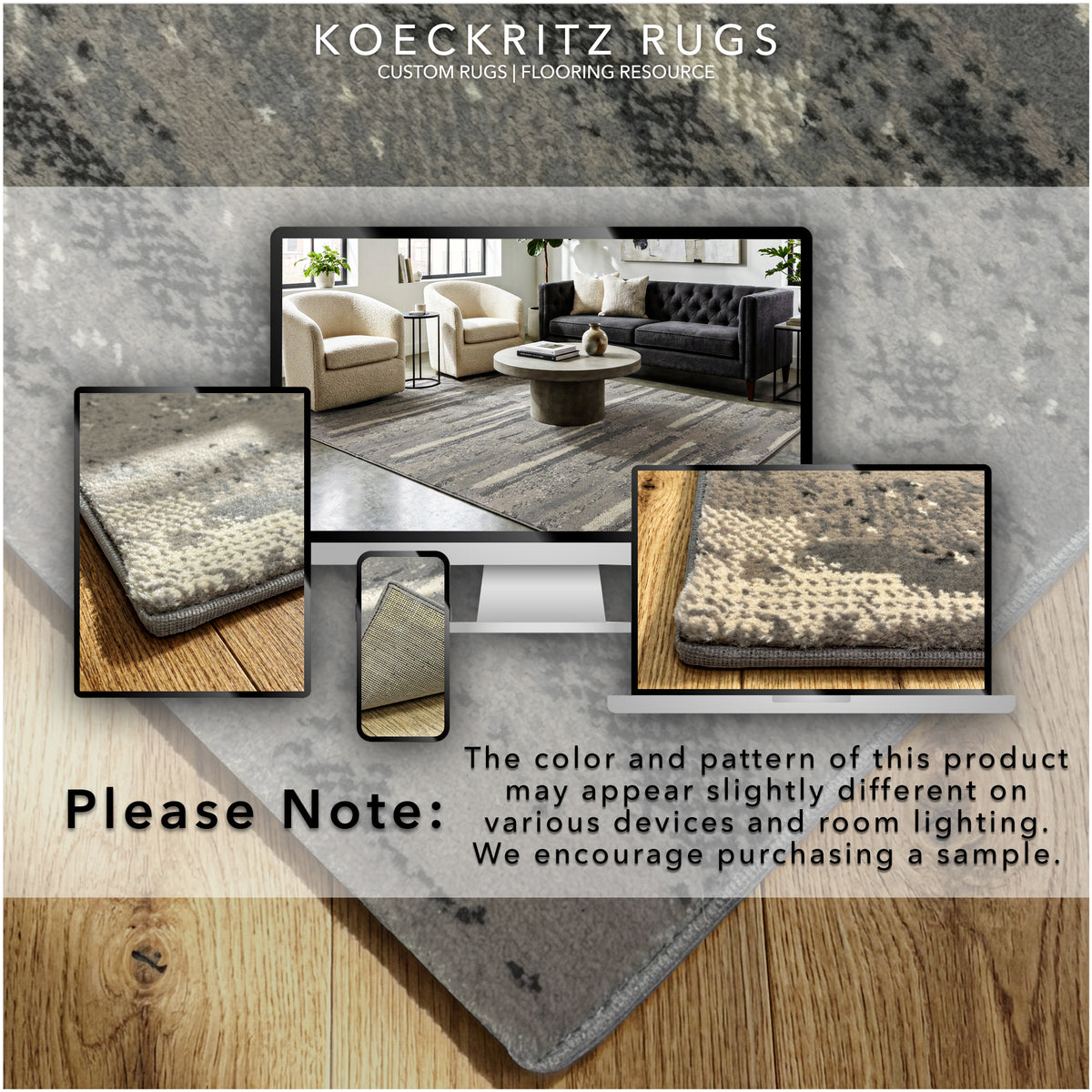 Tribeca by Kane Carpet Indoor Area Rug – Custom Sizes