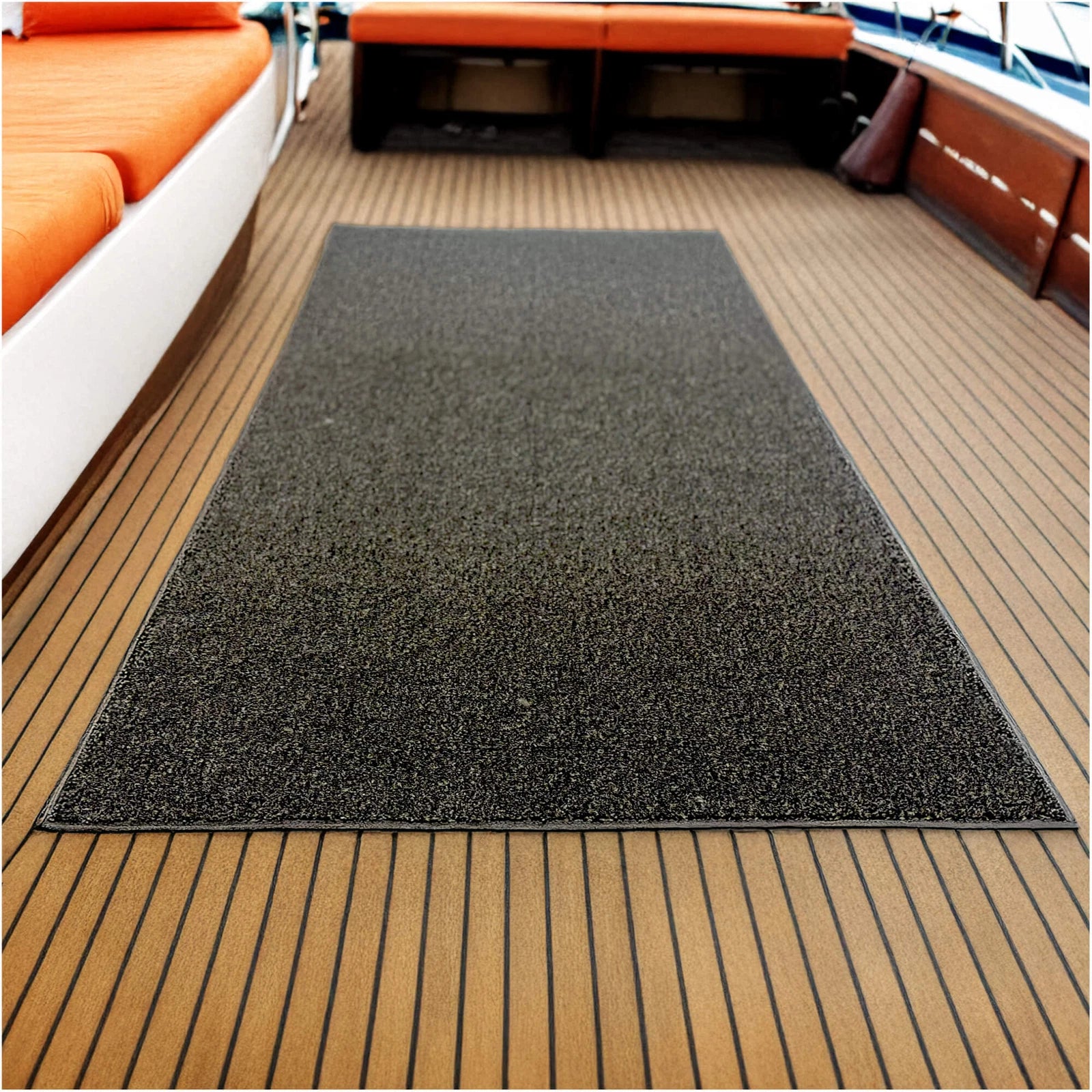 Cabana Tweed Artificial Grass Turf Rug – 3/8” Thick Ultra Turf Carpet, Custom Size, 7 Colors