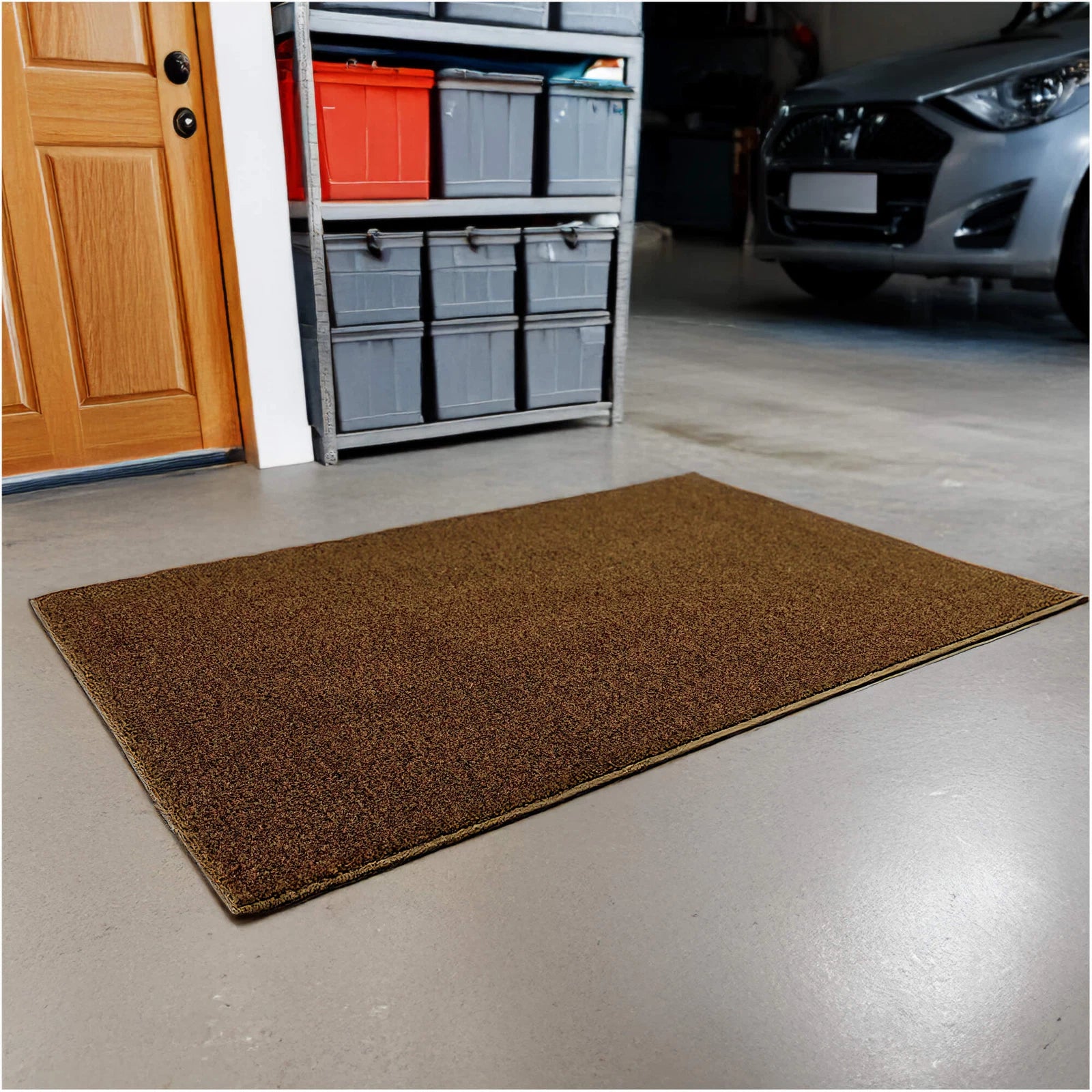 Cabana Tweed Artificial Grass Turf Rug – 3/8” Thick Ultra Turf Carpet, Custom Size, 7 Colors