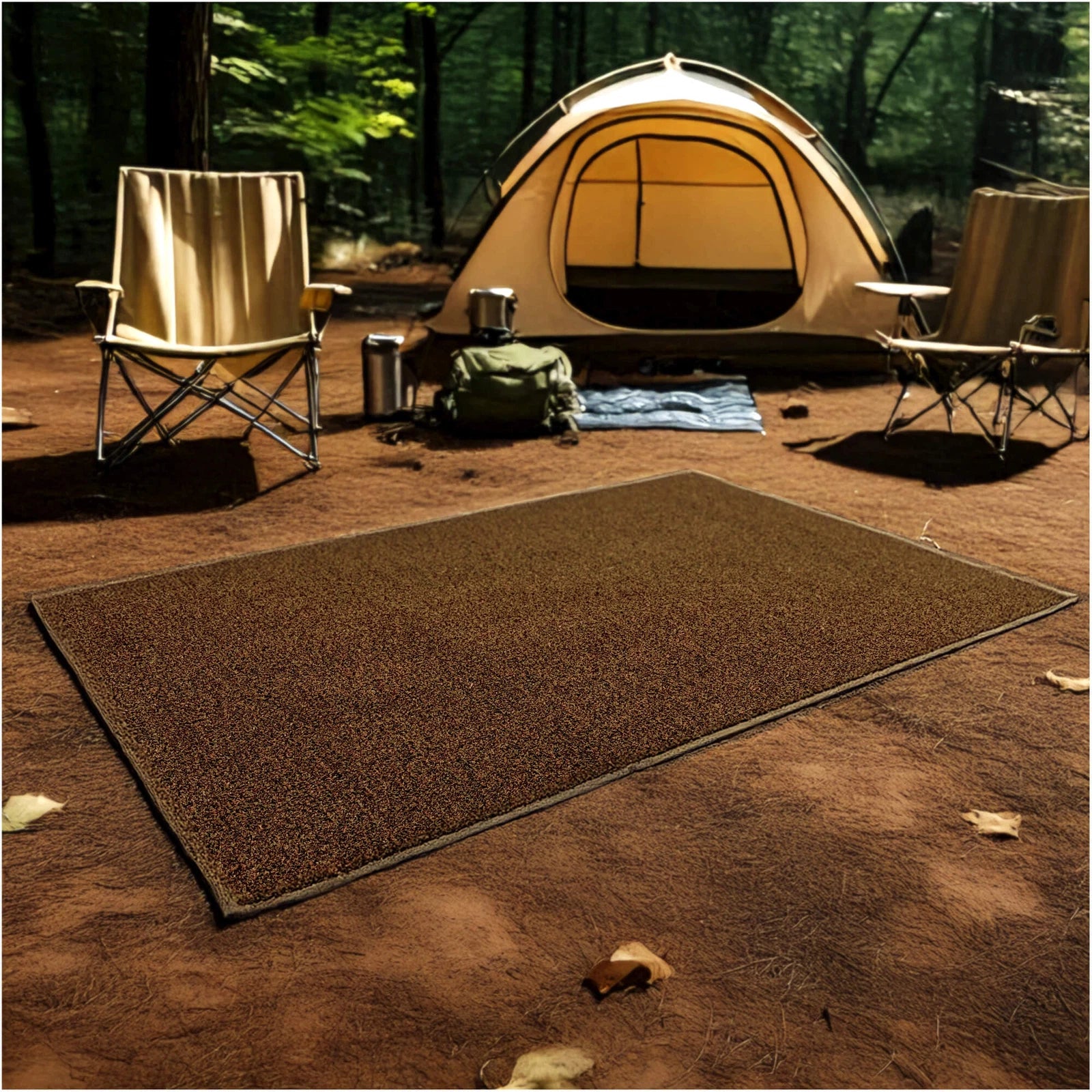 Cabana Tweed Artificial Grass Turf Rug – 3/8” Thick Ultra Turf Carpet, Custom Size, 7 Colors