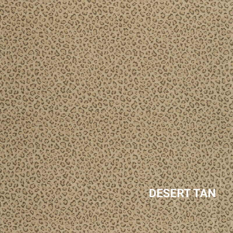 Milliken Exotic Touch Leopard Indoor Area Rug – 40 oz Cut Pile, Custom Sizes & Colors