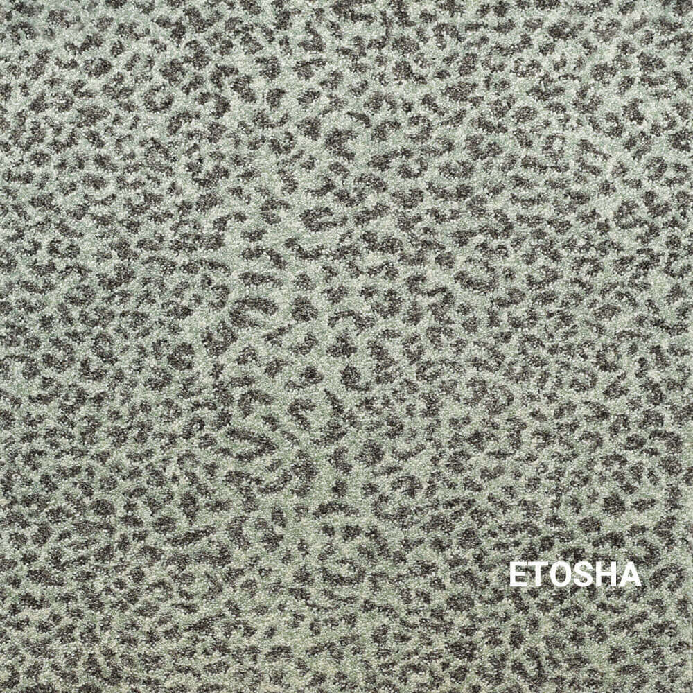 Leopard Print Woven Area Rug – Ceremony Collection by Kane Carpet | Custom Sizes Available