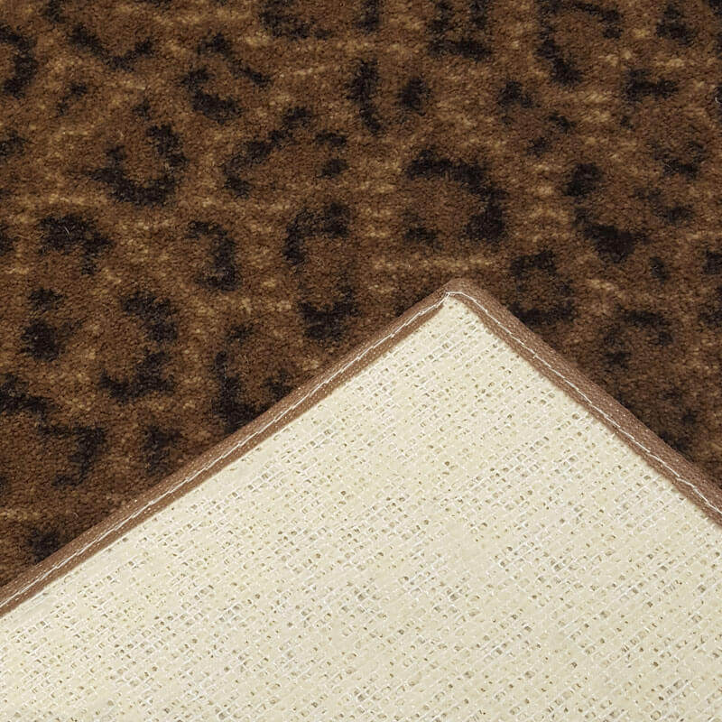 Milliken Exotic Touch Leopard Indoor Area Rug – 40 oz Cut Pile, Custom Sizes & Colors