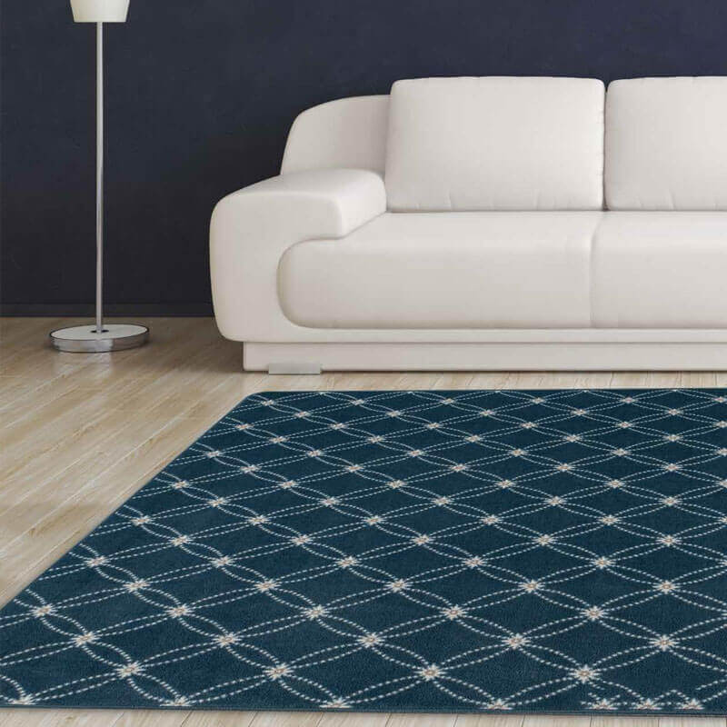 Milliken Charthouse Pattern Indoor Area Rug – 40 oz Cut Pile, Custom Sizes & Colors