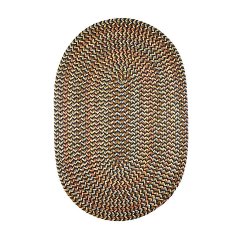 Rhody Brown Velvet Braided Area Rug – Cypress CY-37