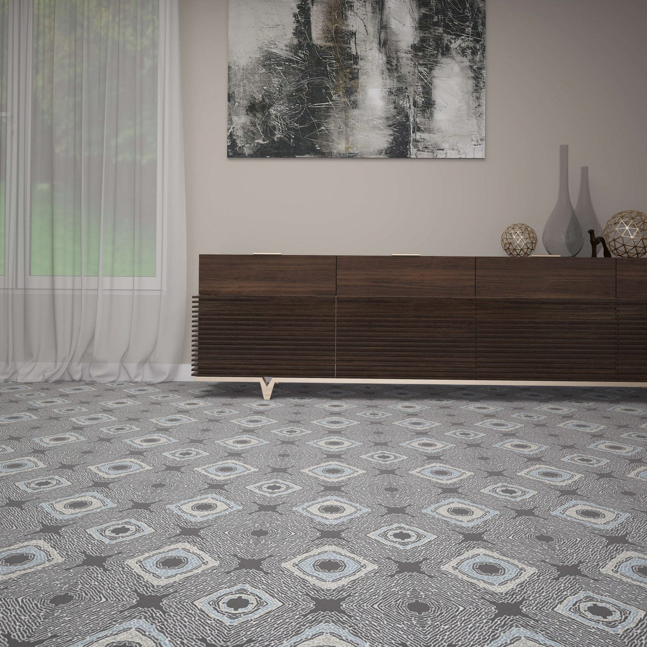 Carefree Pattern Luxury Area Rug – Festival Collection by Kane Carpet | Custom Sizes & Colors - Sample