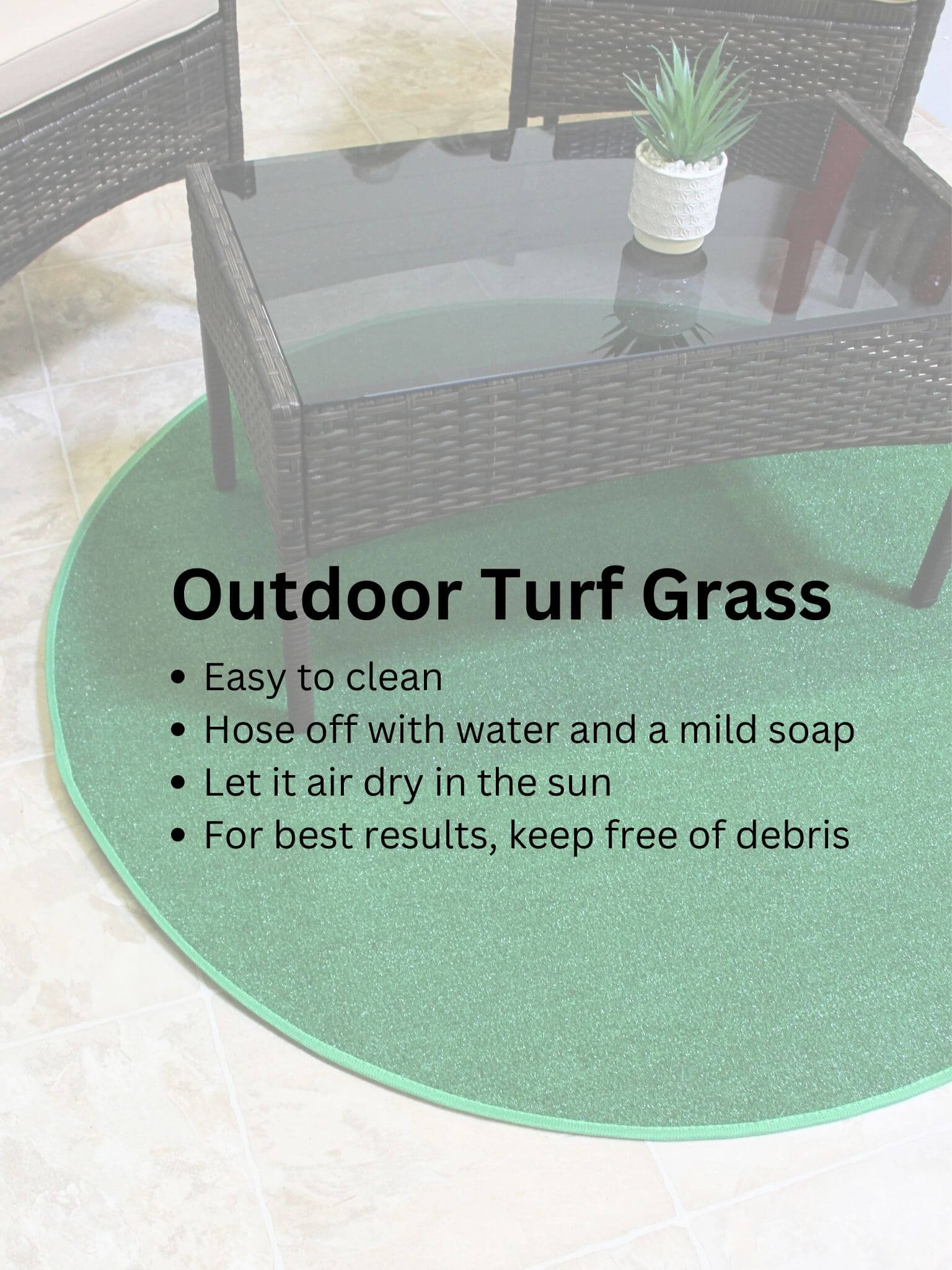 Lightweight Indoor & Outdoor Artificial Grass – 6 Color Options