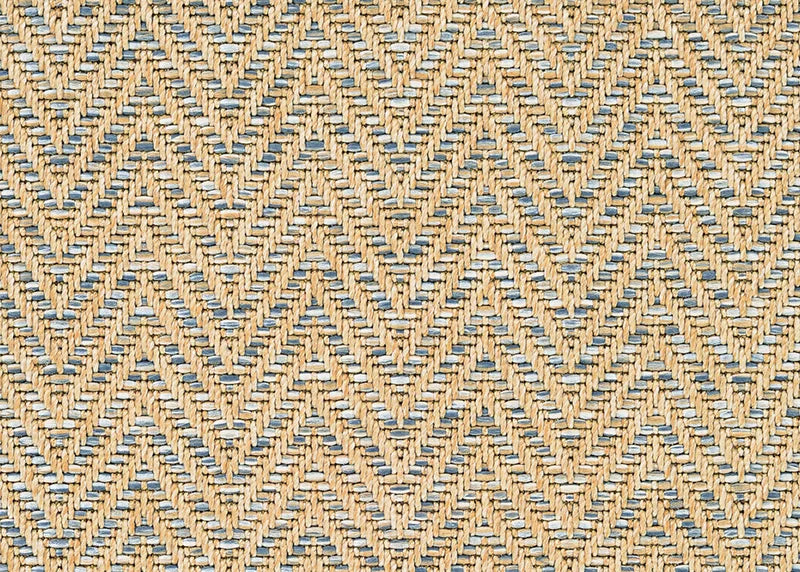 Tortola Chevron Indoor-Outdoor Area Rug | Custom Sizes Available