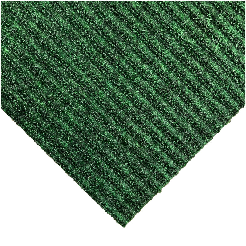 Inspiration Indoor-Outdoor Emerald Green 5’ x 8’ Area Rug – Rubber Back Non-Slip