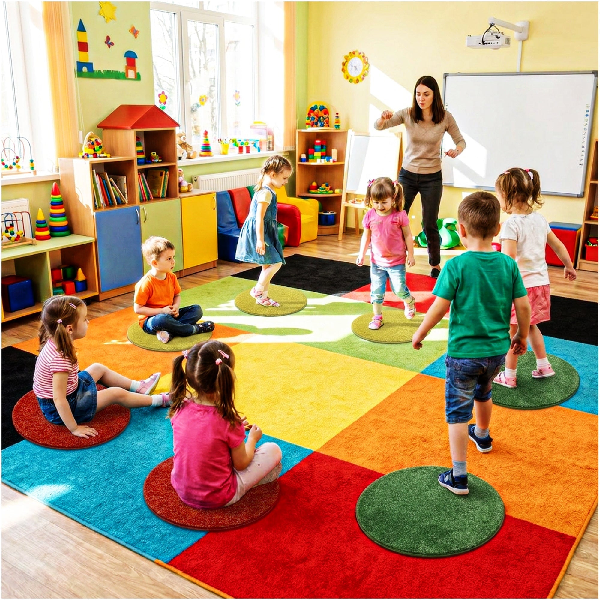 Back-to-School Classroom Rugs & Circle Seats: Create Comfortable Spaces Where Kids Love to Learn