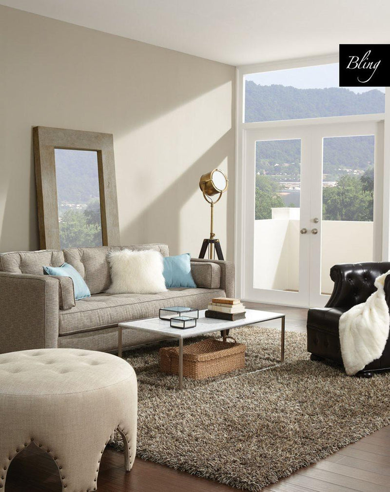 Bling Super Shaggy Indoor Area Rug – 1.5″ Thick, 68 oz
