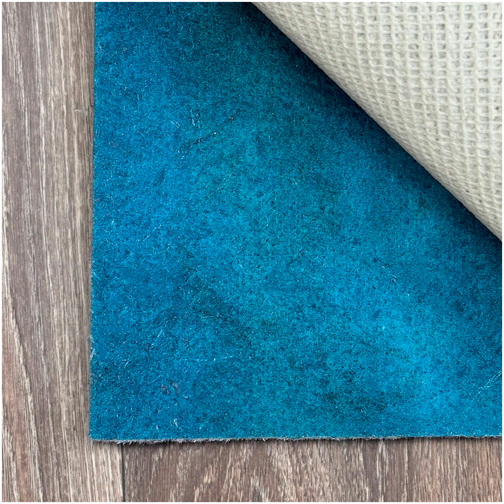 1/2" Thick 40 oz Felt Rug Pad – 100% Recycled Felt with Jute Backing