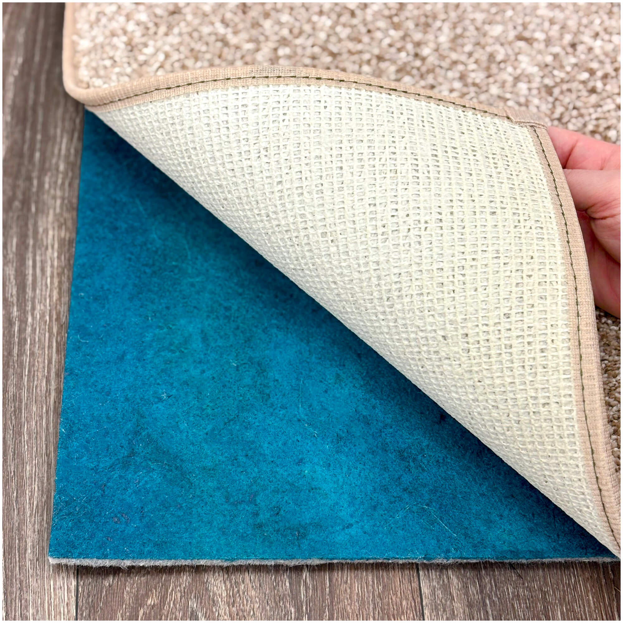 40 oz Felt Area Rug Pad - Sample