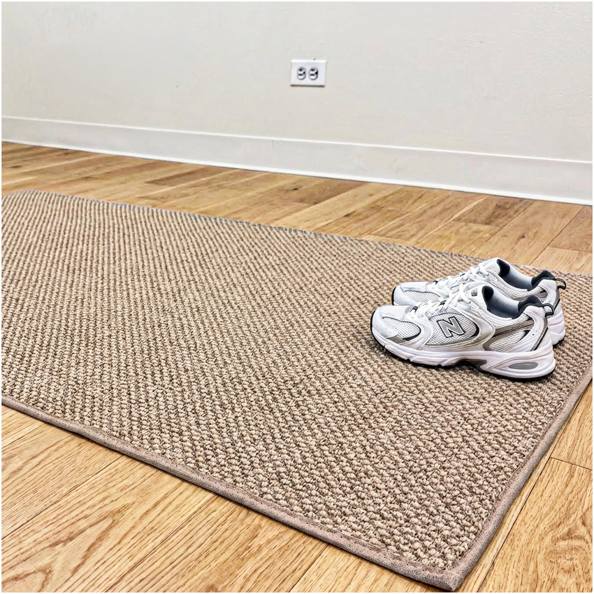 Berber Indoor-Outdoor Area Rug & Runner – Neutral Tones, Custom Sizes