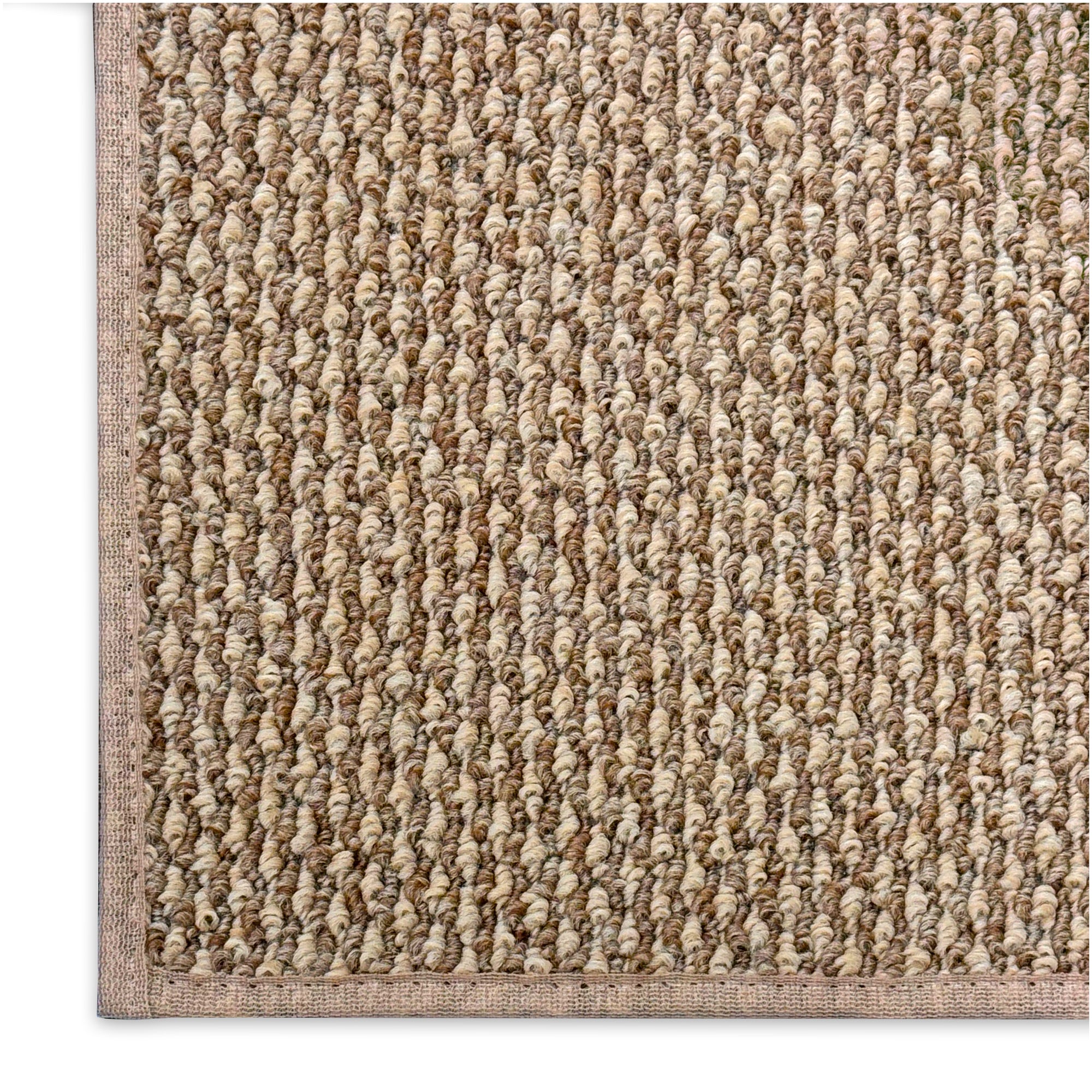 Berber Indoor-Outdoor Area Rug & Runner – Neutral Tones, Custom Sizes