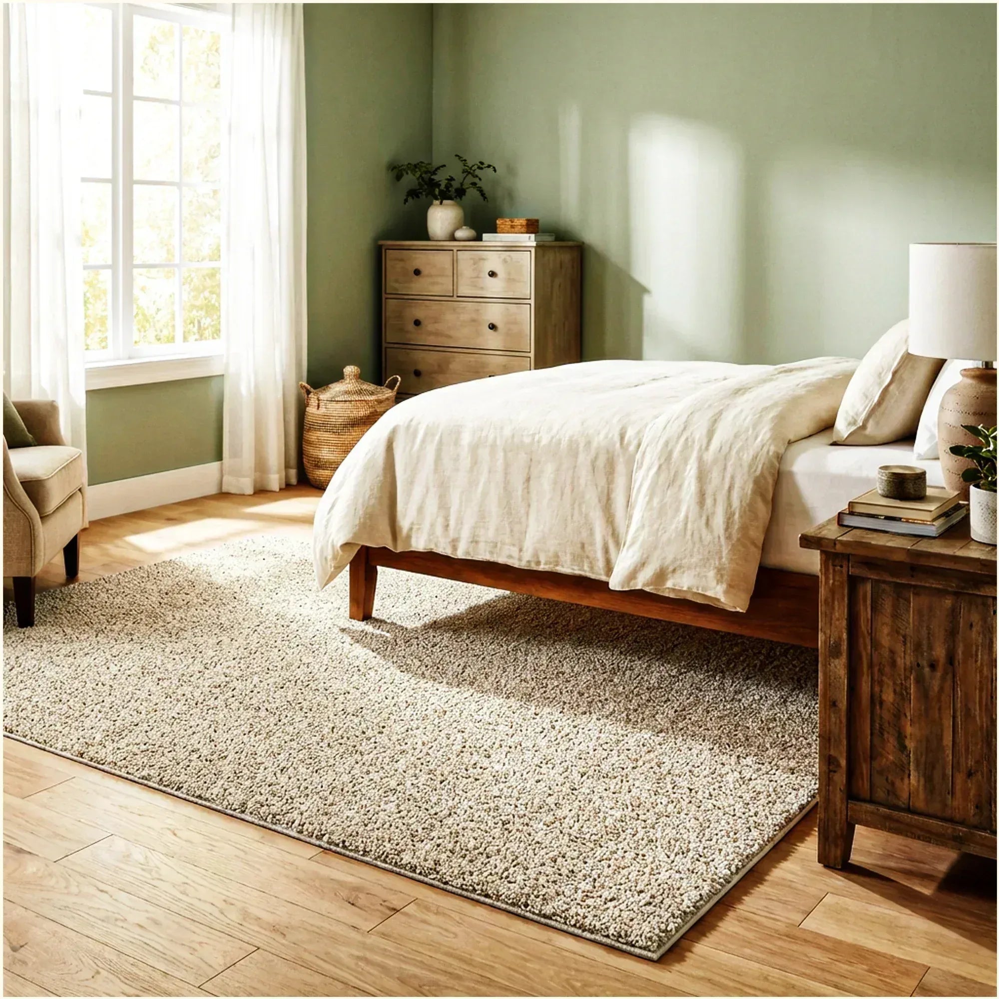 West Brow Indoor Frieze Area Rug Collection