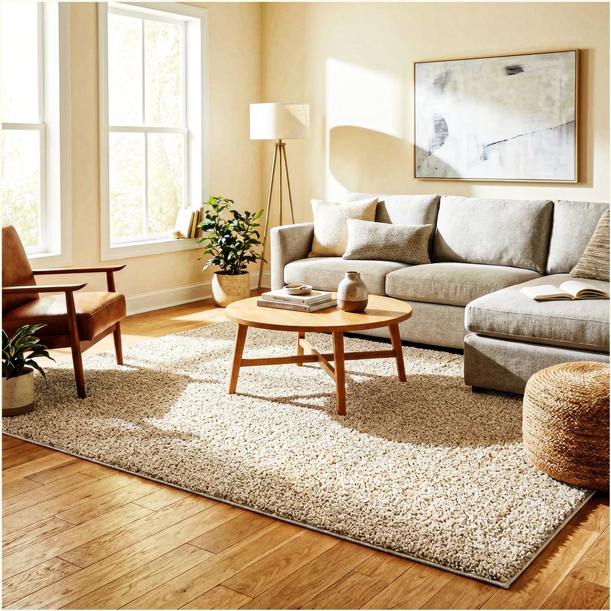 West Brow Indoor Frieze Area Rug Collection