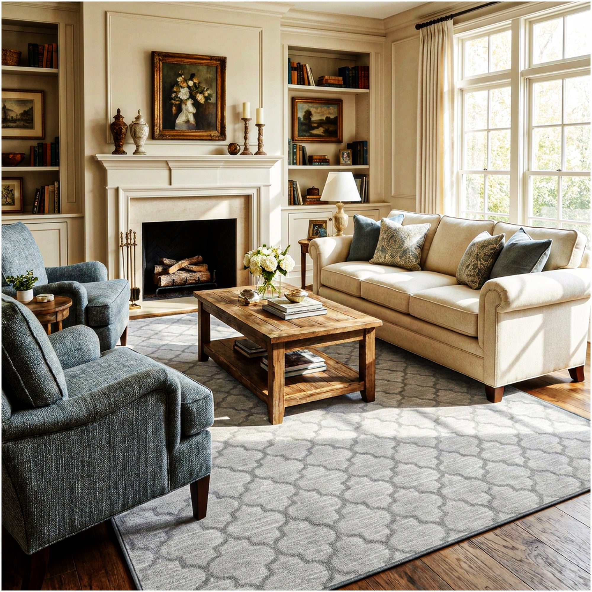 Milliken Cavetto Moroccan-Inspired Indoor Area Rug