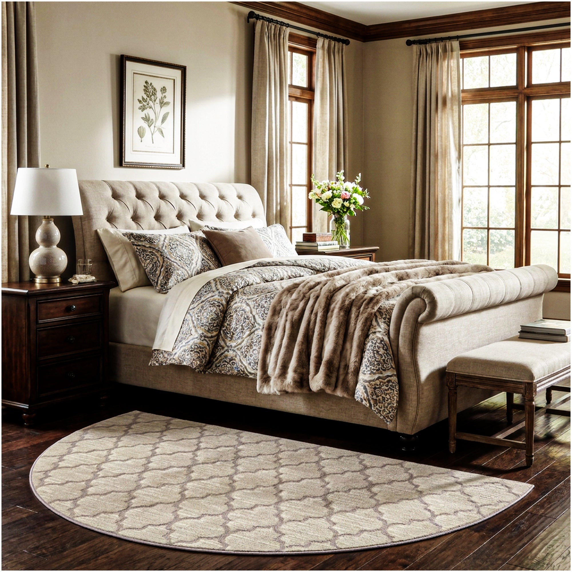 Milliken Cavetto Moroccan-Inspired Indoor Area Rug