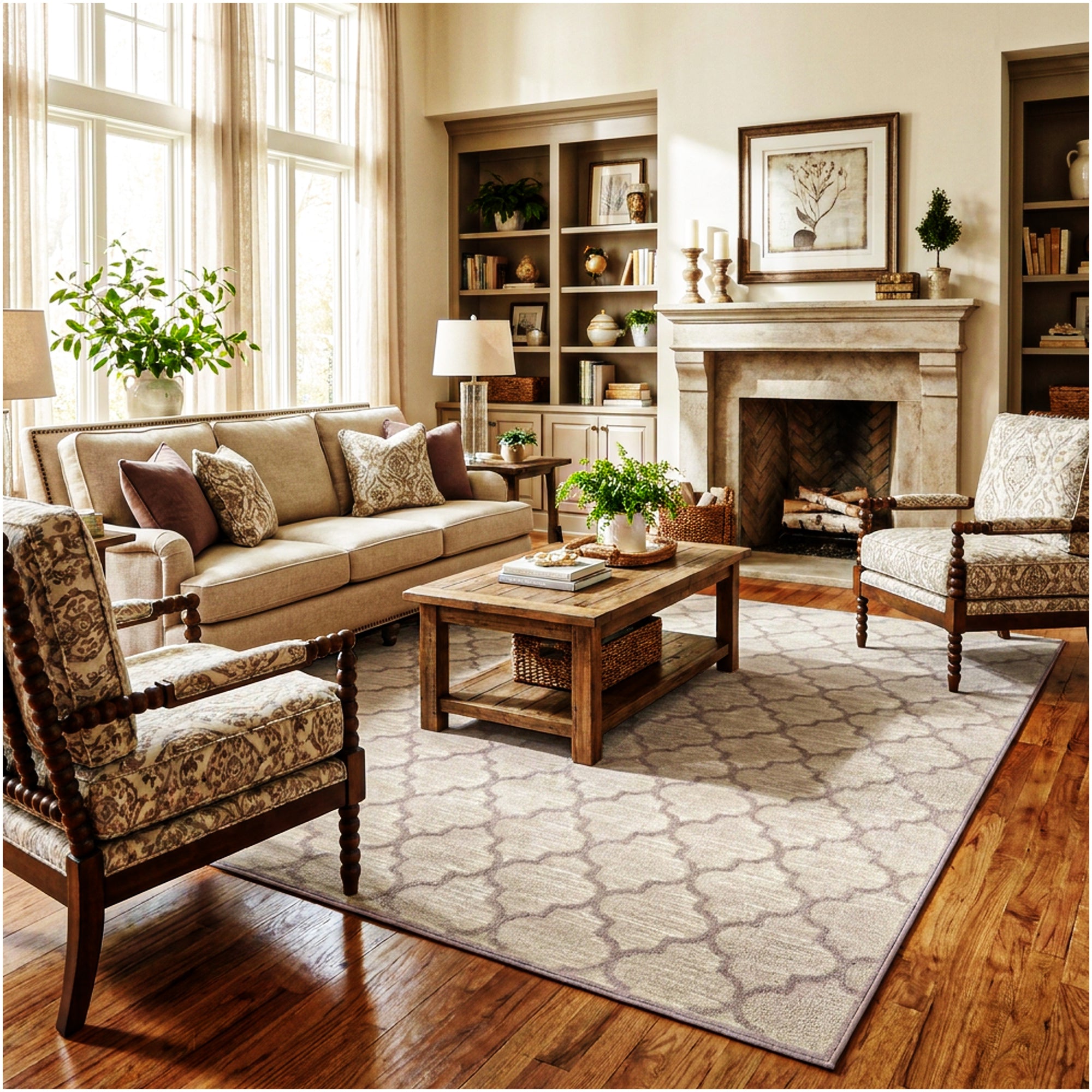 Milliken Cavetto Moroccan-Inspired Indoor Area Rug