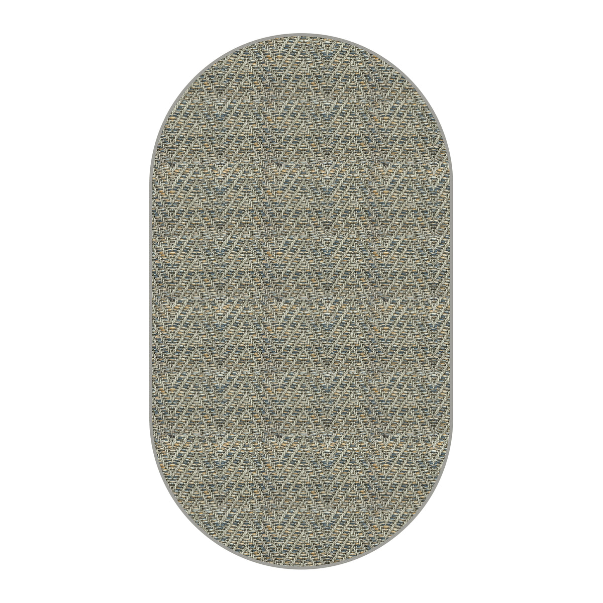 Tortola Chevron Indoor-Outdoor Area Rug | Custom Sizes Available