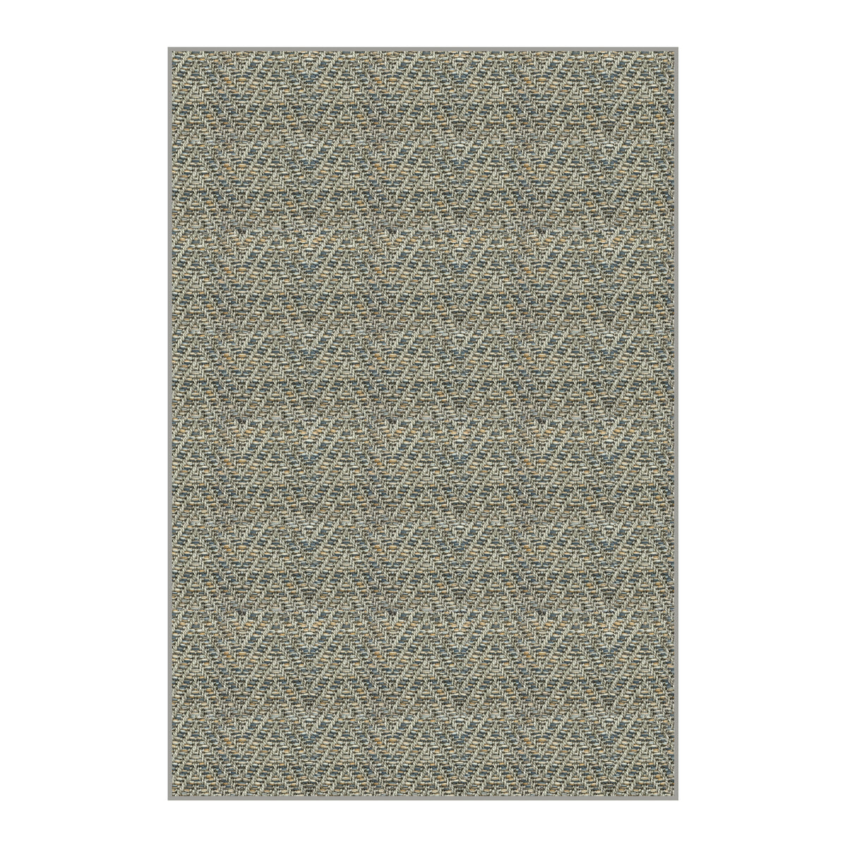 Tortola Chevron Indoor-Outdoor Area Rug | Custom Sizes Available