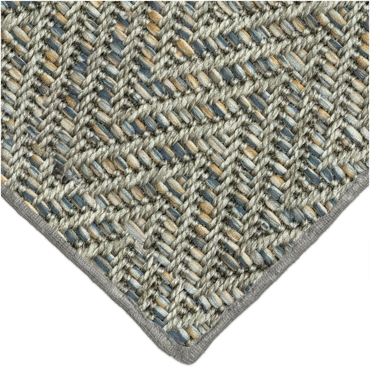 Tortola Chevron Indoor-Outdoor Area Rug | Custom Sizes Available