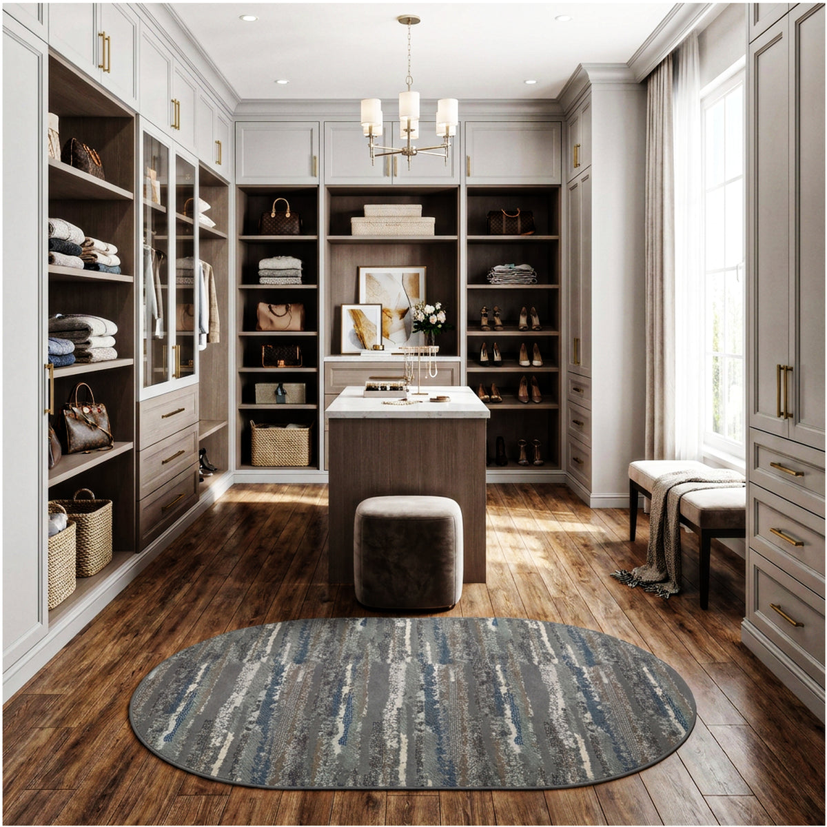 Tribeca by Kane Carpet Indoor Area Rug – Custom Sizes