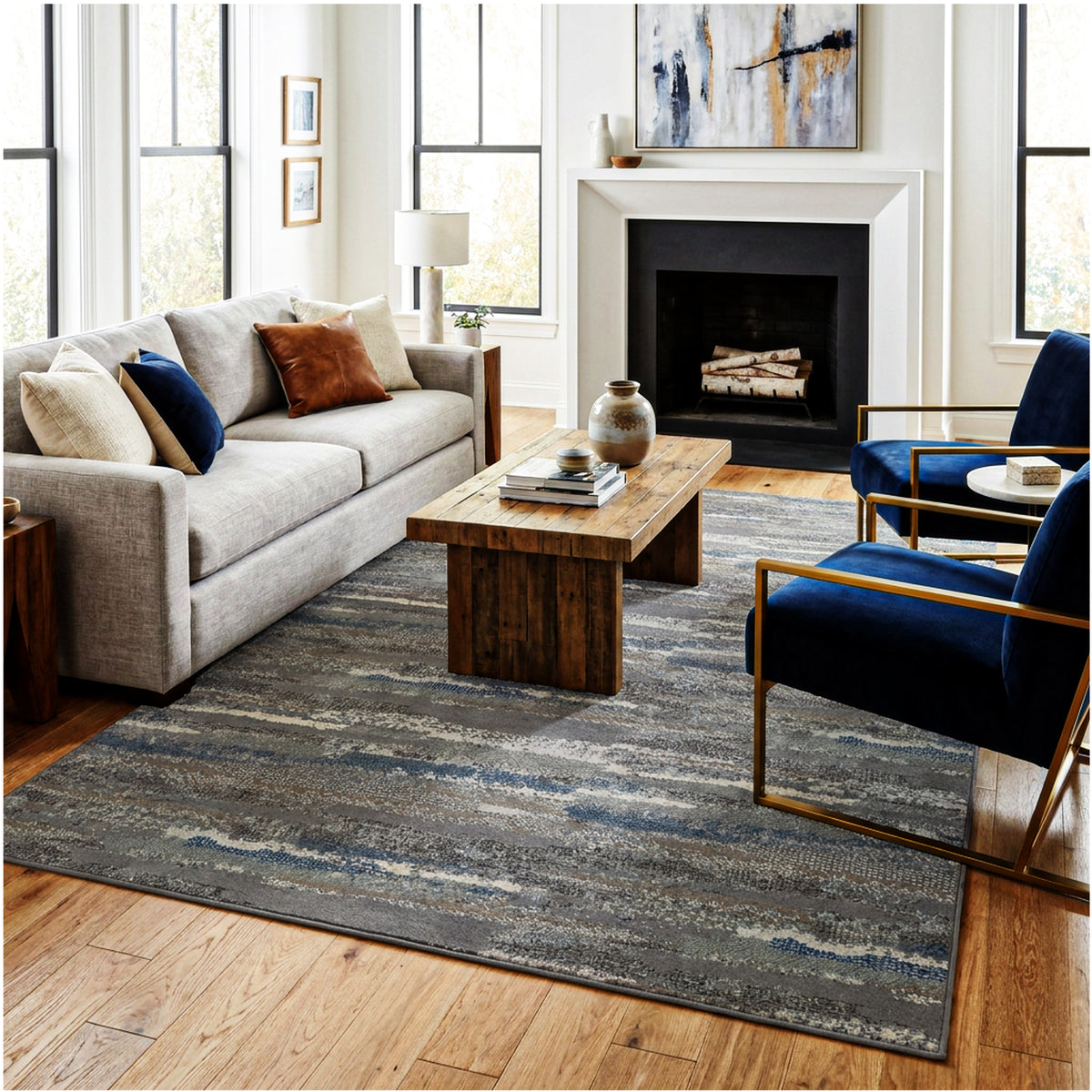 Tribeca by Kane Carpet Indoor Area Rug – Custom Sizes