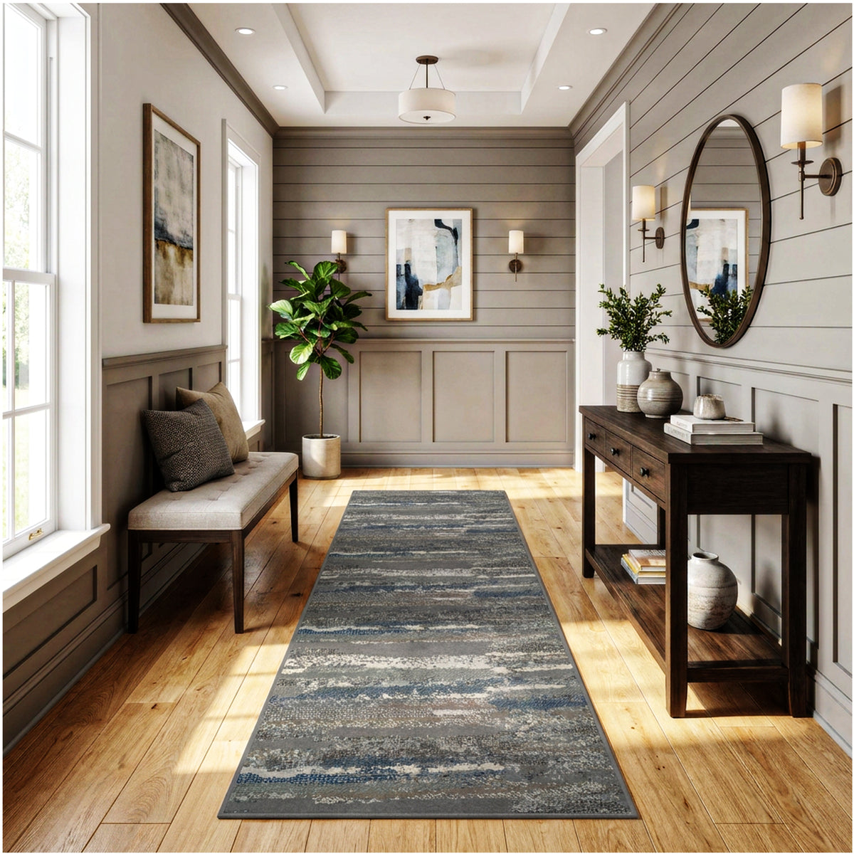 Tribeca by Kane Carpet Indoor Area Rug – Custom Sizes