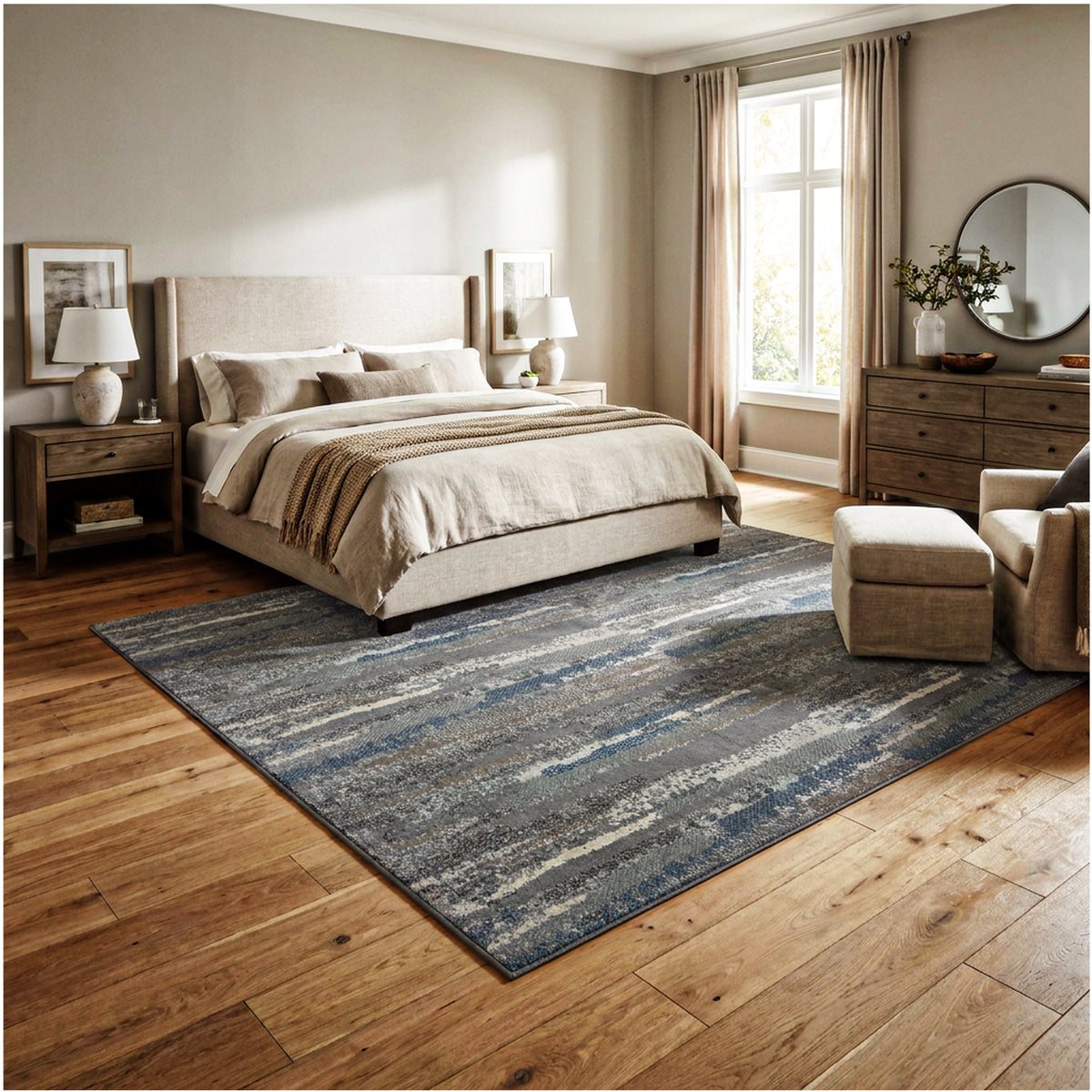 Tribeca by Kane Carpet Indoor Area Rug – Custom Sizes