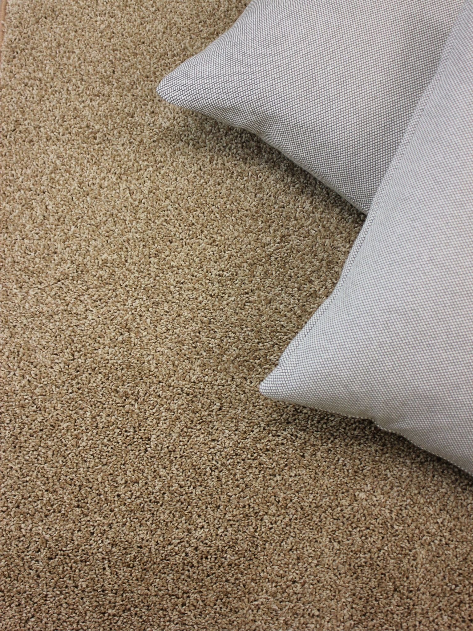 Pecan Brown Frieze Indoor Area Rug – Custom Cut to Size