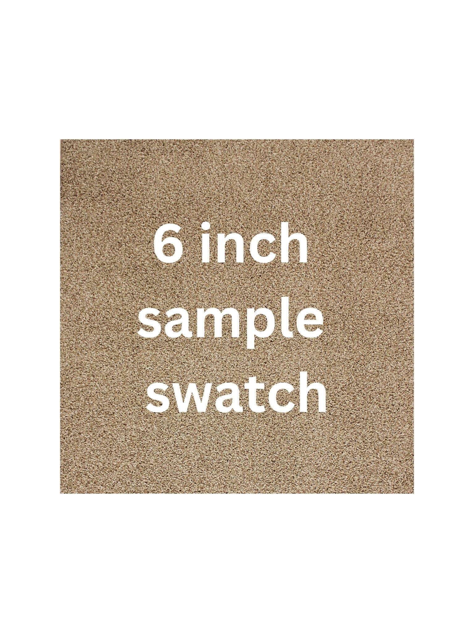 Pecan Brown Frieze Indoor Area Rug – Custom Cut to Size