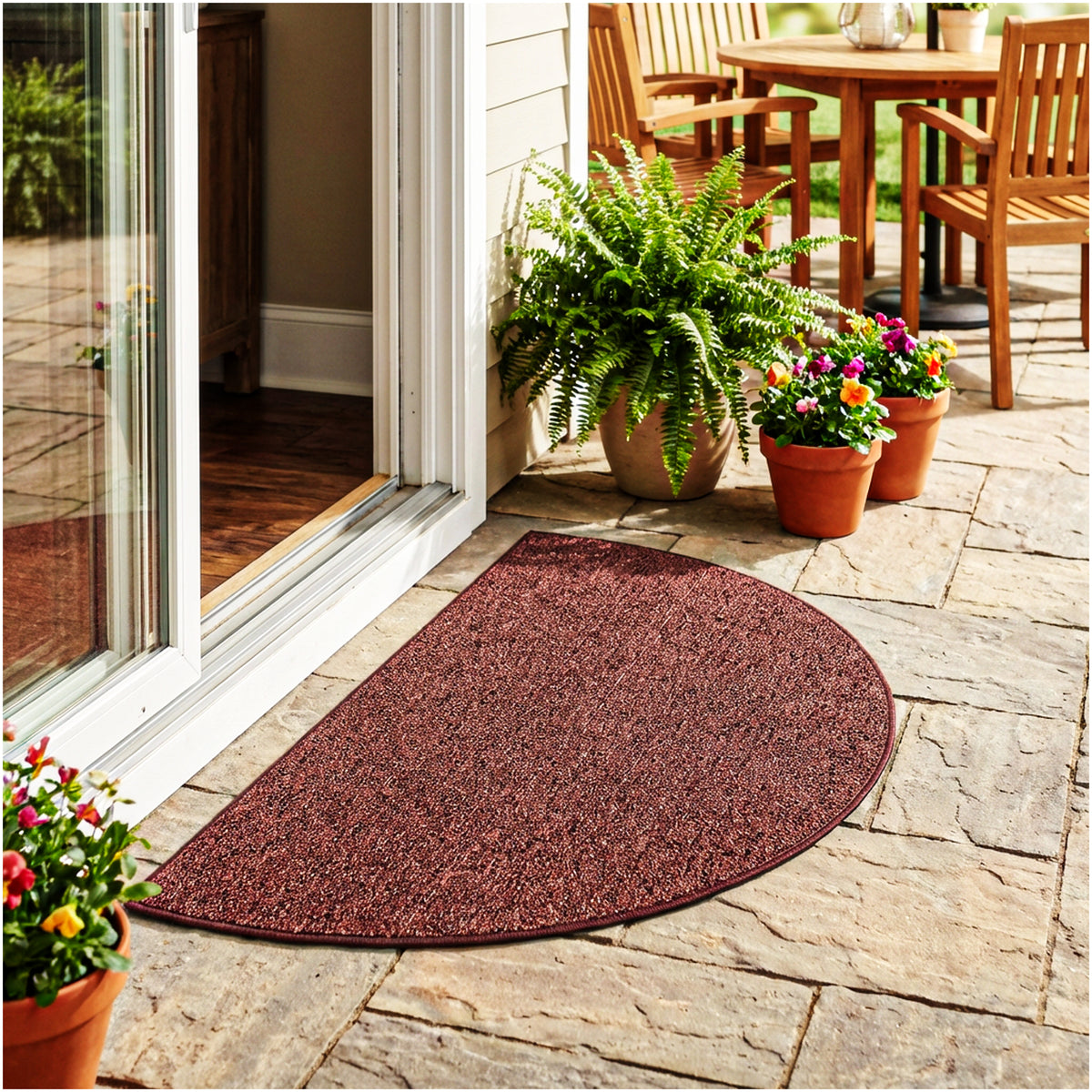 Outside Agenda Indoor Outdoor Rug | Durable Level Loop Rug in Custom Sizes