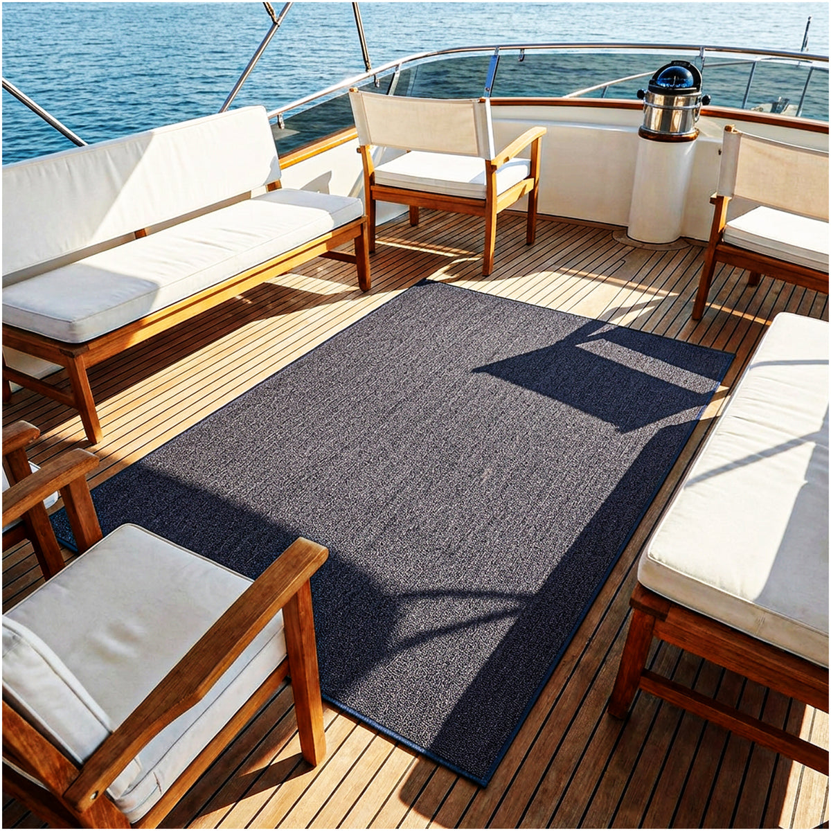 Outside Agenda Indoor Outdoor Rug | Durable Level Loop Rug in Custom Sizes